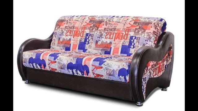 Аккордеон диван Каскад может быть разным! interesting and beautiful sofa
