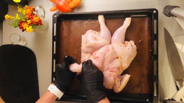 ЗАПЕЧЕННАЯ КУРИЦА/ Курочка в медово-горчичной глазури / Готовить просто / Roasted chicken
