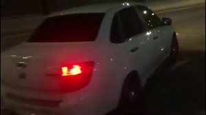 Гранта. Камера заднего вида в замке