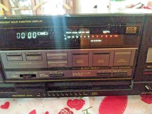 РЕДКОСТЬ! Кассетная дека Teac V-770 с 3 головками, Япония-1986-1988-год