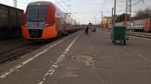 Орёл поезд ласточка Курск-Моска.