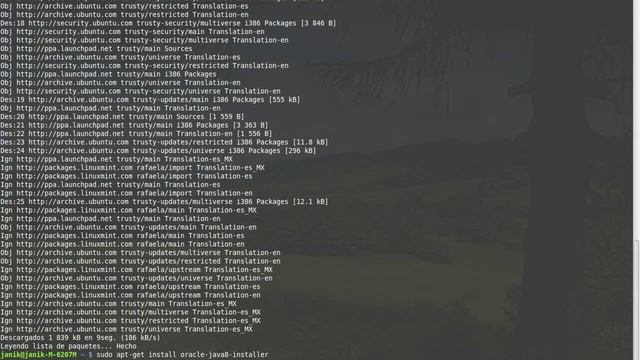Instalar Java (JRE) en Ubuntu/Linux Mint mediante repositorio WebUpd8 смотреть онлайн