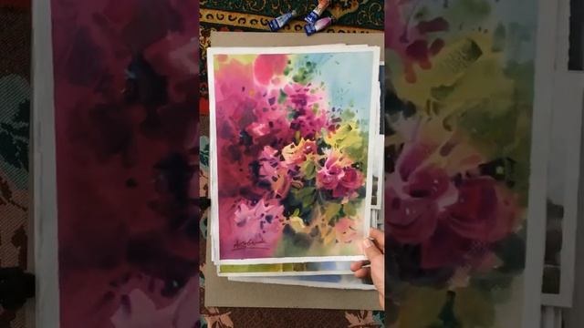 Обзор моих этюдов из путешествий по разным странам. смотреть онлайн