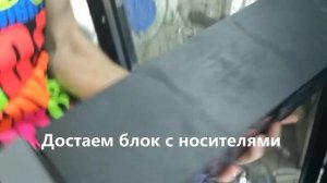 Замена чистящего картриджа ленточной библиотеки HP MSL2024