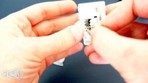 Подключение сетевой (интернет) розетки RJ45. Схема подключения по цветам.