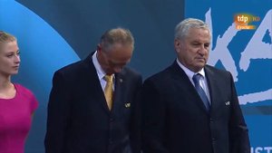 Мужчины - 50 м На спине. Финал. Чемпионат Европы по плаванию. Берлин 2014