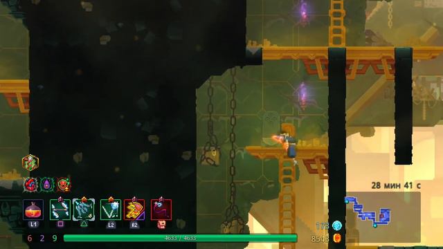 Dead Cells (Мертвая клетка) Привратник против Десницы короля💀💪 смотреть онлайн