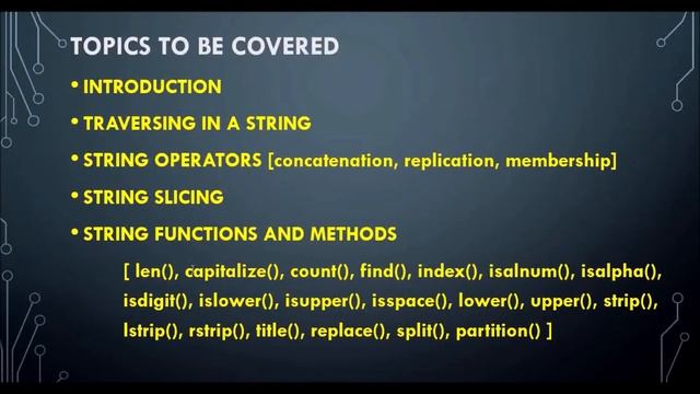 STRINGS IN PYTHON PART 4 смотреть онлайн