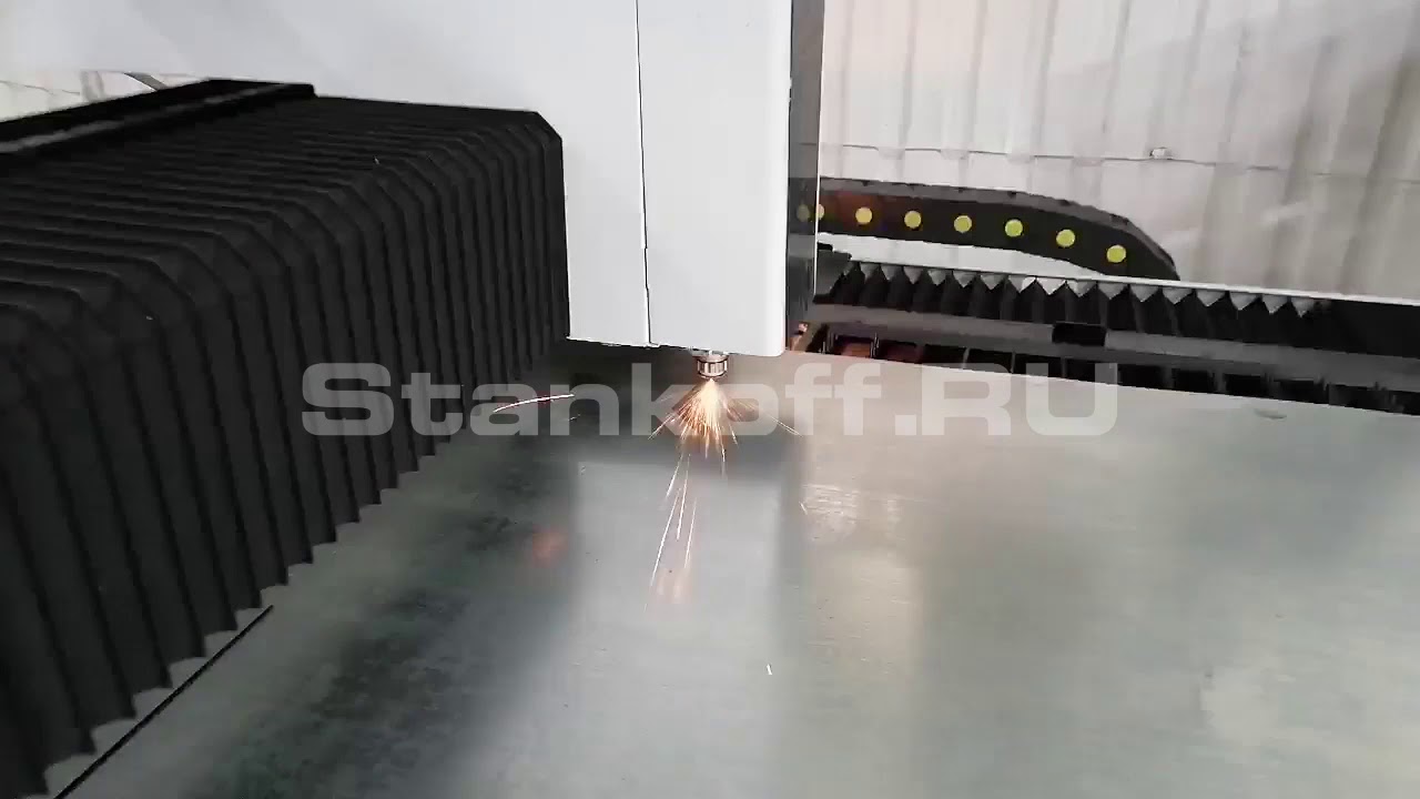 Тестовый рез на станке XTLASER 1530S 1000W Raycus приобретенном в компании Stankoff.RU