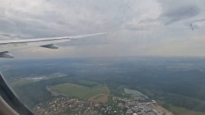 Посадка в Шереметьево. Боинг 777-300ER. Nordwind Airlines