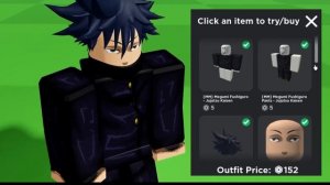 2023 Roblox Jujutsu Kaisen Season 2 Outfits & Items group