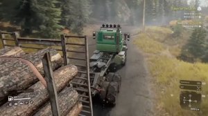 Snowrunner-PS4 Premium Logistics Day 2 Timber for the Locals