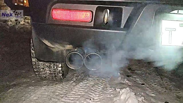 NEX® Niva/ Niva Off-road / Chevrolet Niva. ЭКСКЛЮЗИВ! Глушитель раздвоенный & 4 насадки Ø 76 мм. смотреть онлайн