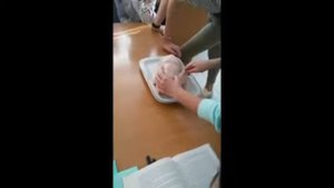 Заправка птицы в одну нитку