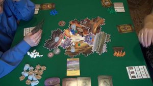 170 Иниш   играем в настольную игру  Inis