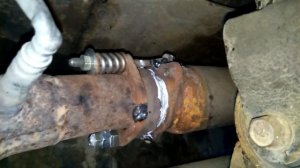 Mitsubishi Pajero 3.5 л, бензин – ремонт выхлопной системы