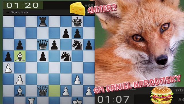 Гроссмейстер Даниель Народицкий нашел читера на lichess