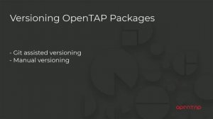 Plugin Packaging: Versioning | OpenTAP