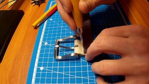 Мужской ремень для брюк Делаем своими руками Men's leather belt