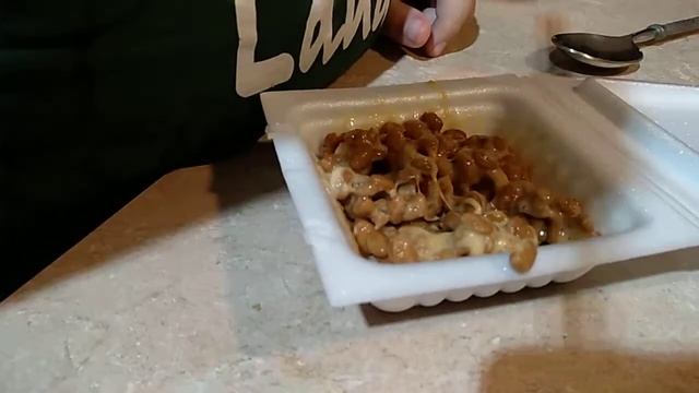 Японский чудо продукт. Натто. Самая необычная еда. Пробуем японский деликатес.