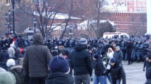 Манежная Площадь 2010 + Драка в Метро