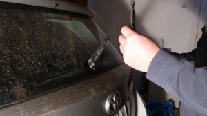 Rear wiper blade replacement: TOYOTA AURIS #rearwiper#wipers #replacement