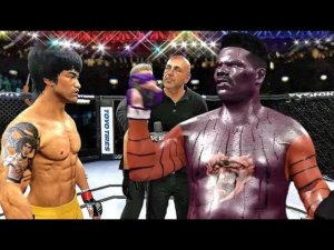 Bruce Lee vs. Armin Zola - EA sports UFC 4 - CPU vs CPU epic