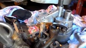 Проверка исправности масленого насоса при помощи сжатого воздуха