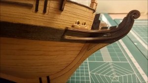 Шхуна "Полоцк" сборка модели часть 11