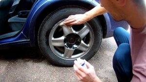 НАТЕР КОЛЕСО АВТОМОБИЛЯ WD-40 ПОСМОТРИТЕ на ЭТОТ чудный РЕЗУЛЬТАТ!!