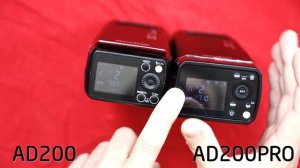 Godox AD200PRO VS AD200 Обзор и сравнение фото вспышек Unboxing and Review, Compare