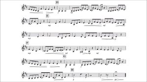 French Horn Play-Along - Lullaby - Fritz - with sheet music