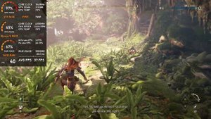 GTX 1650 + Ryzen 5 5500 : Horizon Forbidden West