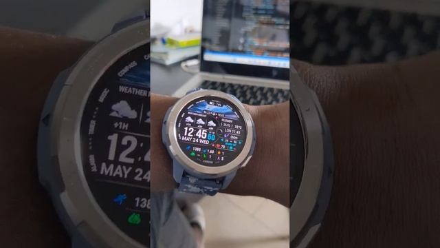 Honor Watch GS Pro. Still looks good even in 2023. #smartwatch #honorwatch