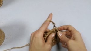 Мягкая корзина из джута. Мастер-класс.