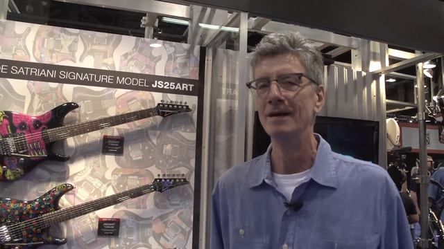 NAMM 2015 - Ibanez Joe Satriani 25ART Series смотреть онлайн
