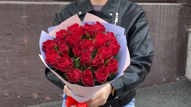 21 красная роза 40 см смотреть онлайн