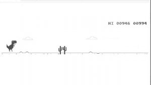 Игра гугл хром динозавр прохождение, Google chrome dino record.