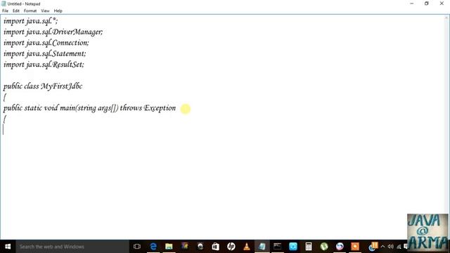 java database connectivity (jdbc)-retrieving data from table смотреть онлайн