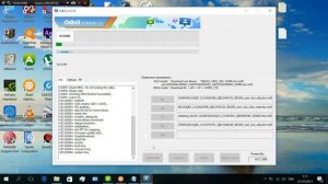 Samsung , прошивка через ODIN 4-х файловой - пример  /  Samsung , flash 4-file via ODIN - example