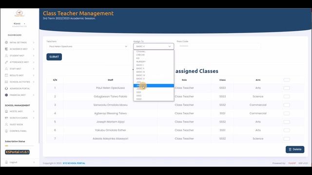 COMPLETE SCHOOL MANAGEMENT APPLICATION (KLASSIC SCHOOL PORTAL ) WITH FREE DEMO смотреть онлайн