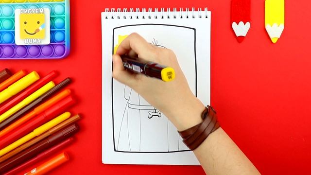 ПЕС – СУПЕРГЕРОЙ/ как нарисовать СОБАКУ / Рисунки для детей / Рисуем дома смотреть онлайн
