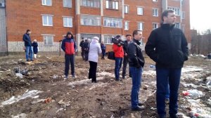 Глава администрации гор. Алексина с активистами города проводят осмотр мкрн. Горушки(видео 6)