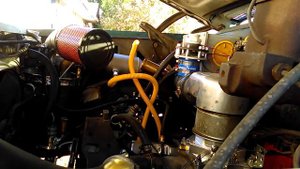 На парах бензина Vapor Motor 1