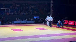 Второй бой @kholovteam (белое кимоно) на Кубке Дружбы по КУДО