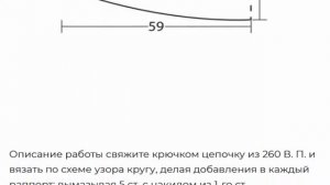 Юбка крючком  Описание схемы вязания