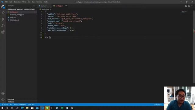 Python for trading (ENG) : Rebalancing Bot Setting смотреть онлайн