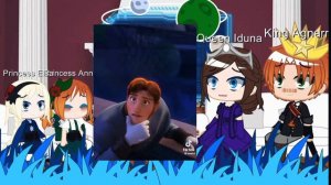 💫💙🤍Past frozen react to the future!!!!!💙🤍😅