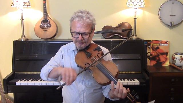 Dinah beginning improvisation for jazz violin