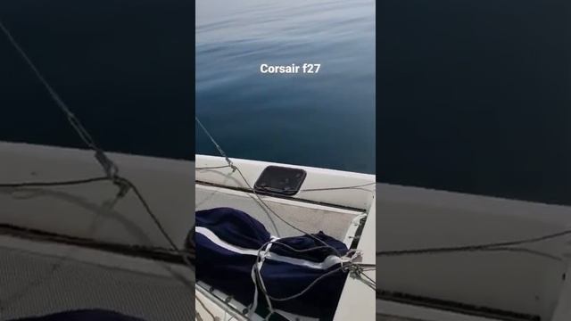 Corsair F27 sailing